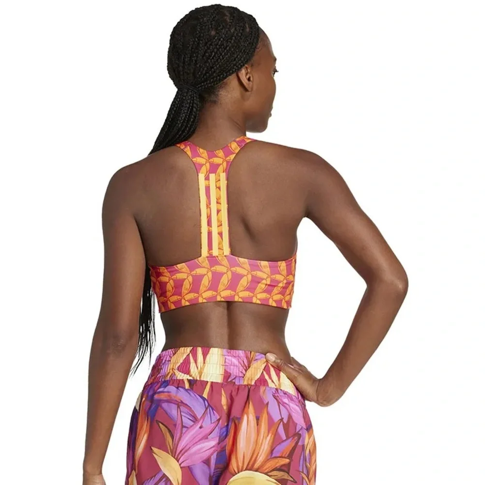 Adidas x Farm Rio Sports Bra - Picture 3 of 6